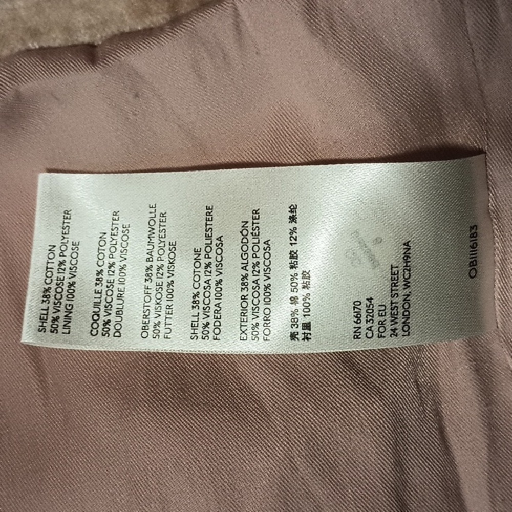 Free People Uptown Girl Velvet Blazer (Large) - Picture 11 of 11
